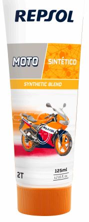 MOTO SINTETICO 2T 125ML REPSOL