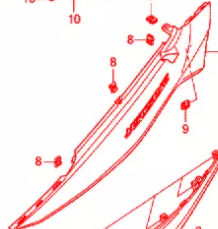 SĀNA PLASTMASS HONDA